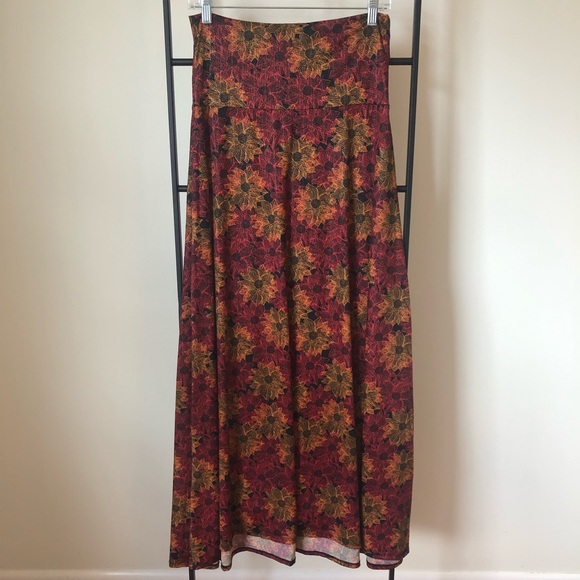 LuLaRoe Dresses & Skirts - Lularoe LLR Maxi Skirt, Size Small, Fall Colors